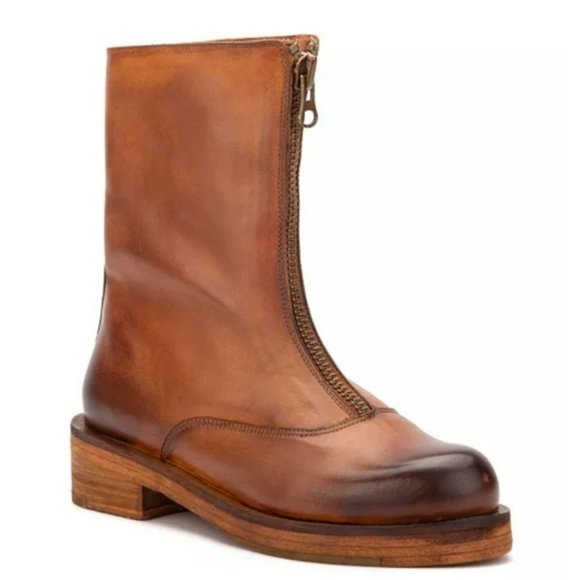 Vintage Foundry Cognac Dallas Narrow Boots -8 - Picture 2 of 10